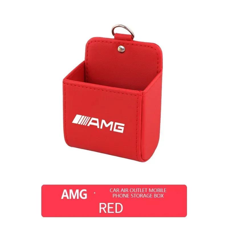 VGZLC1 2025 Hot New 1pcs Multi-Purpose Car Storage Box Car Trash Can Organizer Garbage Bag For Mercedes benz A B R G Class GLK GLA C200