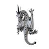 1 шт. черно-белый настенный кулон в виде летящего дракона с поднятой головой и покачивающимся хвостом, украшение для сада и дома, поделки из смолы 2024 г.