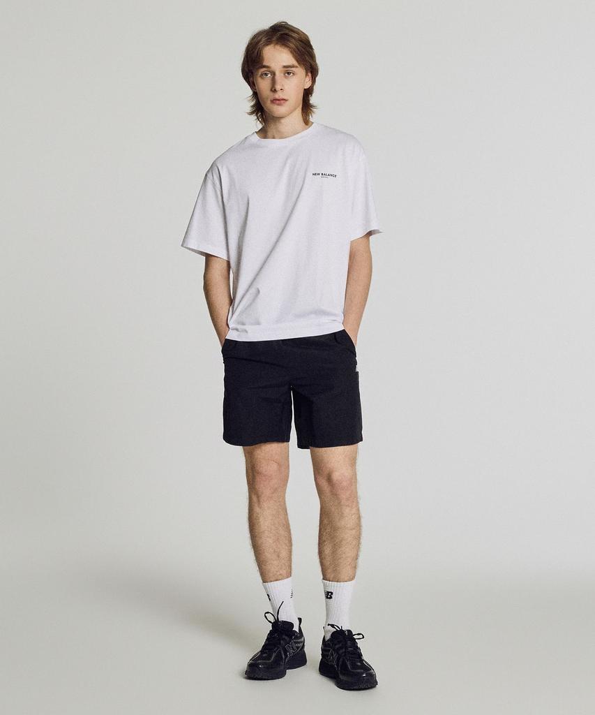 Эксклюзивная футболка с коротким рукавом New Balance Geongongamri (WHITE)