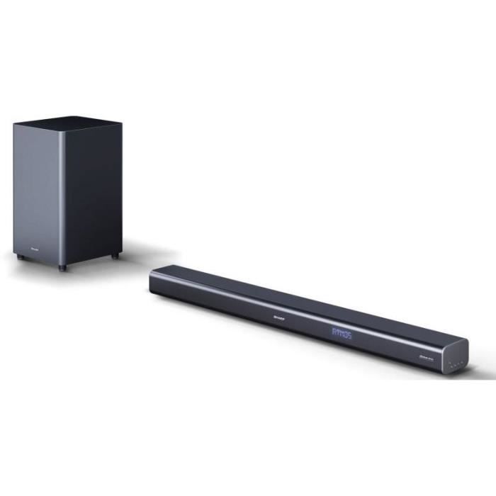 Barre de son 3.1ch avec Dolby Atmos - SHARP HT-SBW460 - Bluetooth 4.2 - Gris