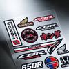 ДЛЯ HONDA CBR650R Мотоциклетные Светоотражающие Наклейки Водонепроницаемые Декали для Шлема Скутера Бензобака Ящика для Инструментов Гоночные XL0