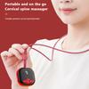 Умный протектор шеи шейный массажер портативный мини импульсный массажер для плеч шейный массаж компресс домашняя физиотерапия
