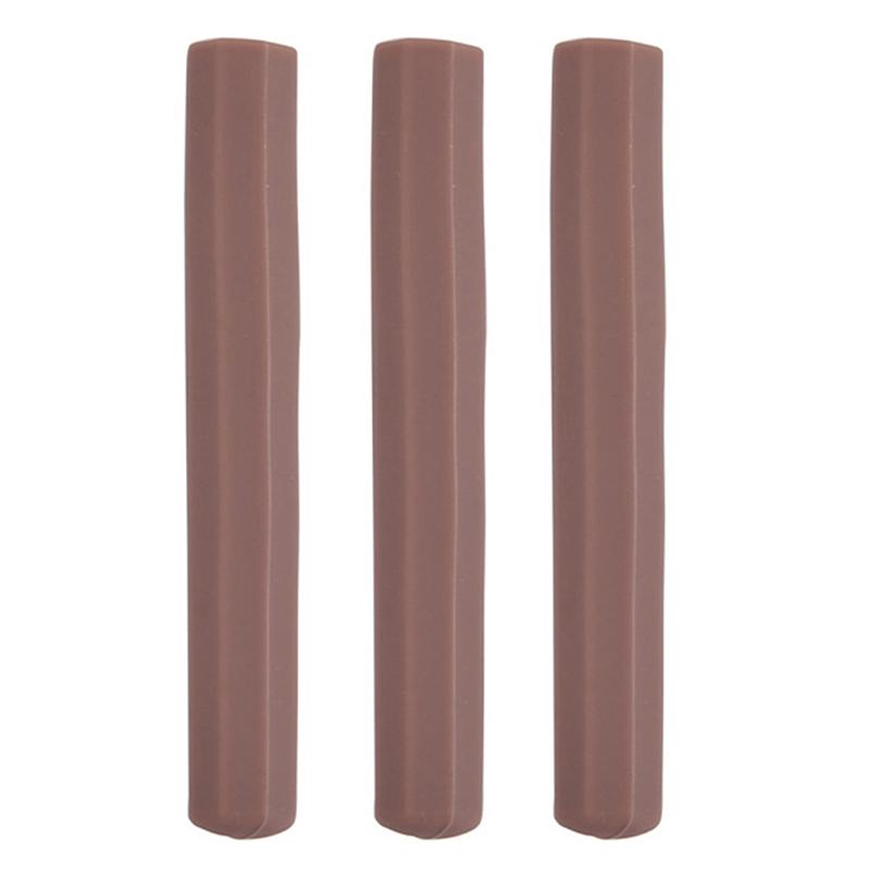 3Pcs/lot Nail Art Pen Caps Silica Gel Sealed Dustproof Pen Caps Manicure Tools Nail Brush Gel Pen For Nails Protective Tool