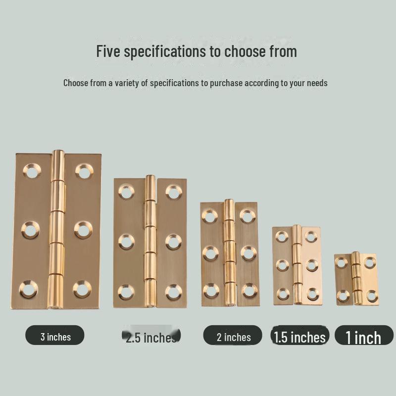 Небольшие петли с медным сердечником для мебели и подарочных коробок