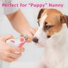 LED Pet Nail Clippers for Small Animals, Precision Trimmer with Safety Guard To Prevent Over-Cutting - For Cats & Rabbits