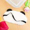 Cartoon Cute Girl Student Eye Mask Panda Eye Mask Plush Fabric Individual Packaging Home Travel Comfortable Sleep