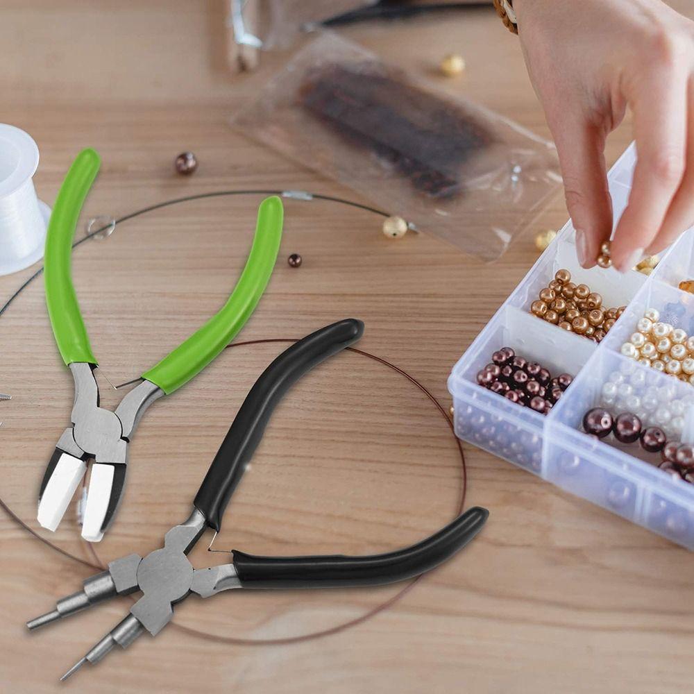 Wear-resistant Wire Bending Tools DIY Jewelry Making Tool Accessories Nylon Nose Plier