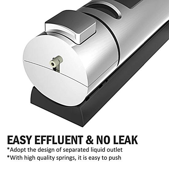 Дозатор мыла для рук Экологичный удобный дозатор жидкого мыла большой емкости 400 мл Ручной дозатор шампуня Дозатор жидкого мыла