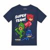 Футболка для мальчиков PJ Masks Супер Команда Верхняя футболка 3-8 лет Официальная