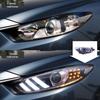 Совместимая сборка фары для Mazda 6 Atenza 2014-2016 годов с светодиодными дневными ходовыми огнями в стиле Mustang и динамическими указателями поворота