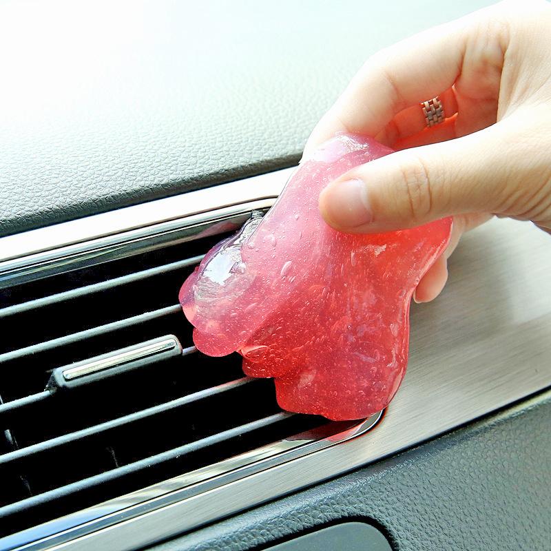 Чистка клавиатуры ноутбука Грязь Мертвый угол Удаление пыли Клей Салон автомобиля Воздуховод Удаление пыли Клей Чистый Мягкий клей