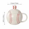 Sports Theme Tea Cup 420ml Ceramic Mug Water Cup Baseball Cup  Gift for Baseball Lover