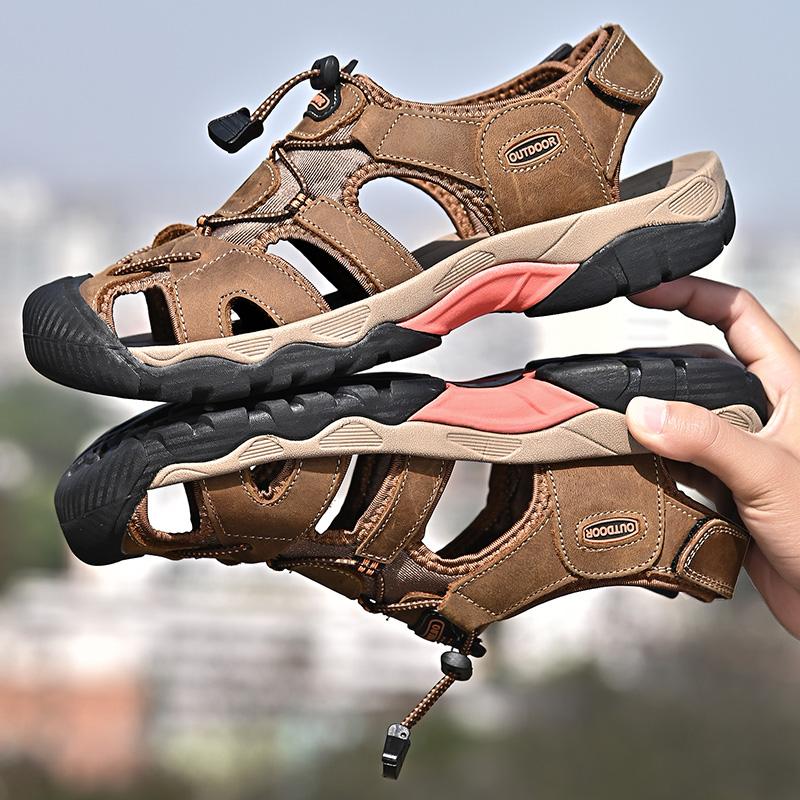 Summer Men Beach Outdoor Sandals Roman Style Men Sandals