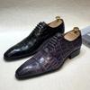 Модная мужская обувь Оксфорды из натуральной кожи Классические броги на шнуровке Формальная обувь для свадьбы, вечеринки, бизнеса, офиса