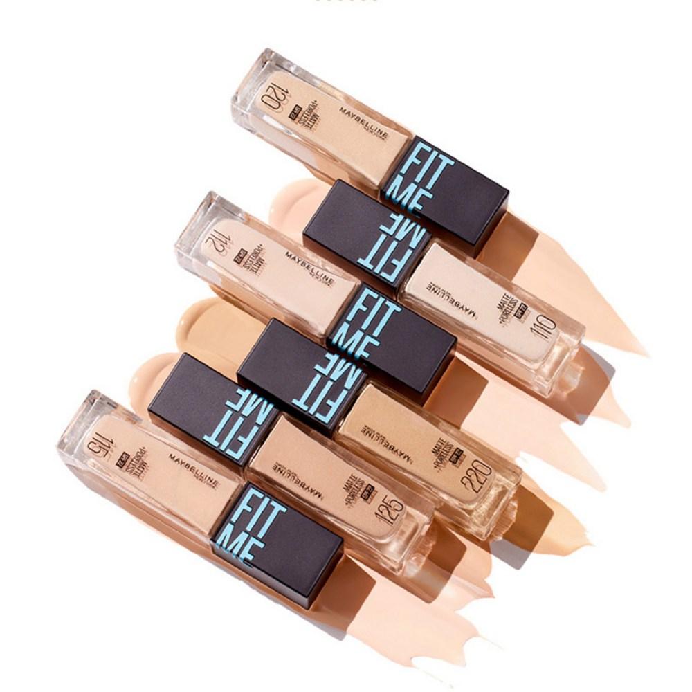Maybelline Набор тональных средств Fit Me Leno 30 мл + Мини-тональное средство 5 мл, 103 пары, 112 Натуральный слоновая кость (мини-фундамент), 1 комплект