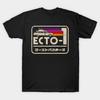 Мужская черная футболка с принтом Ecto-1 Печать на трансферной бумаге без вырезания Хлопковая футболка