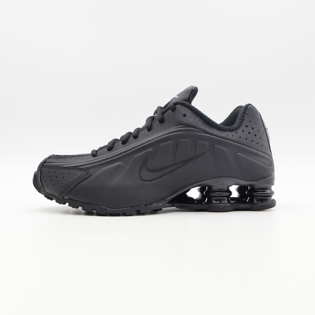 AR3565-004 Nike Shox R4 Черный Макс Оранжевый (Женский)
