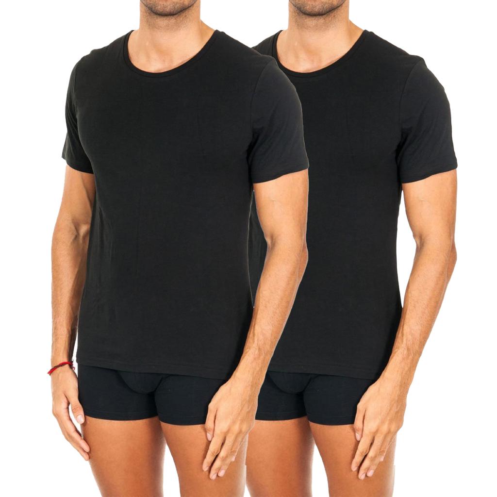 Комплект из 2 маек с короткими рукавами 2S87902163 для мужчин