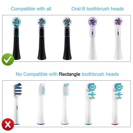 6Pcs Toothbrush Head Dustproof Covers Ventilation Hole Design Food-Grade BPA Free Reusable