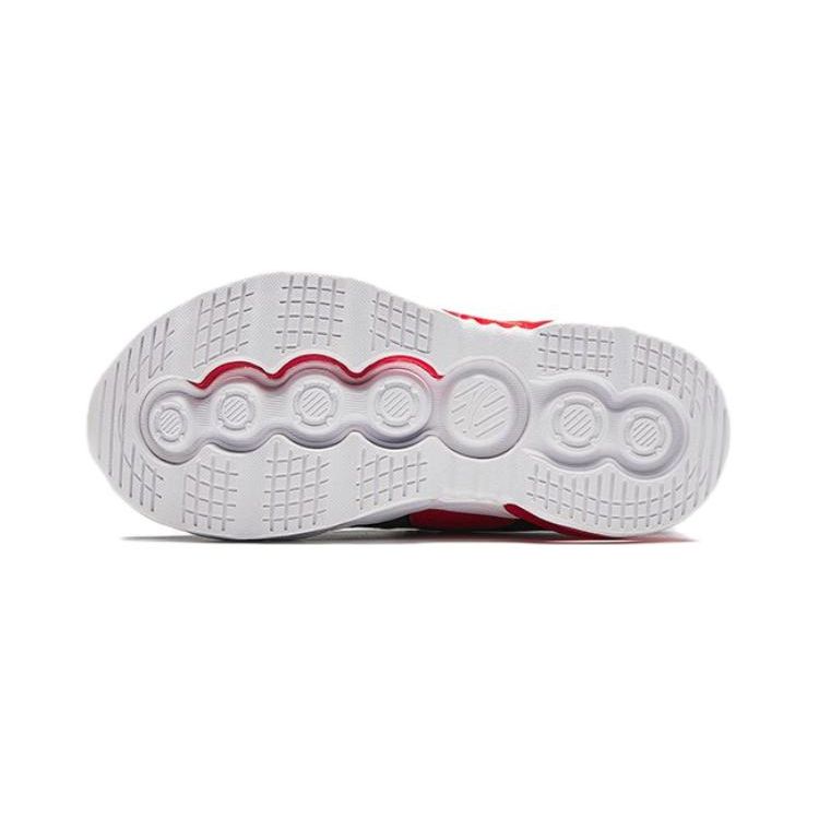 Anta Kids Life Comfortable Shock Absorbing Lightweight Low Top Running Shoes Kids Running Shoes Black Red 312349902-5