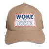 WOKE is a JOKE Baseball Cap derby hat sun hat fishing hat Unisex For The Sun Unisexs Tennis Womens