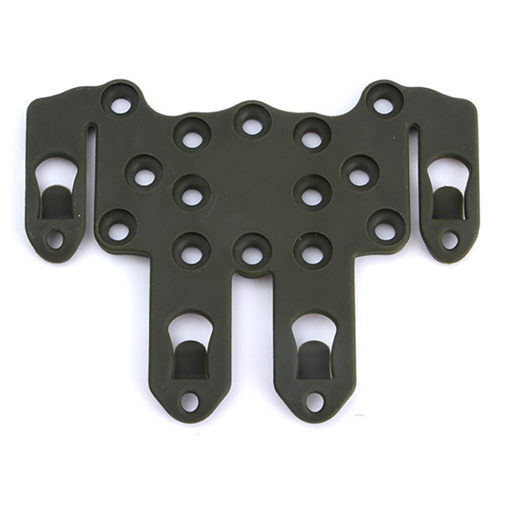 Жилет с нагрудной пластиной CQC для улицы и креплением для нагрудного крепления MOLLE с держателем пластин и пластиной для самолета