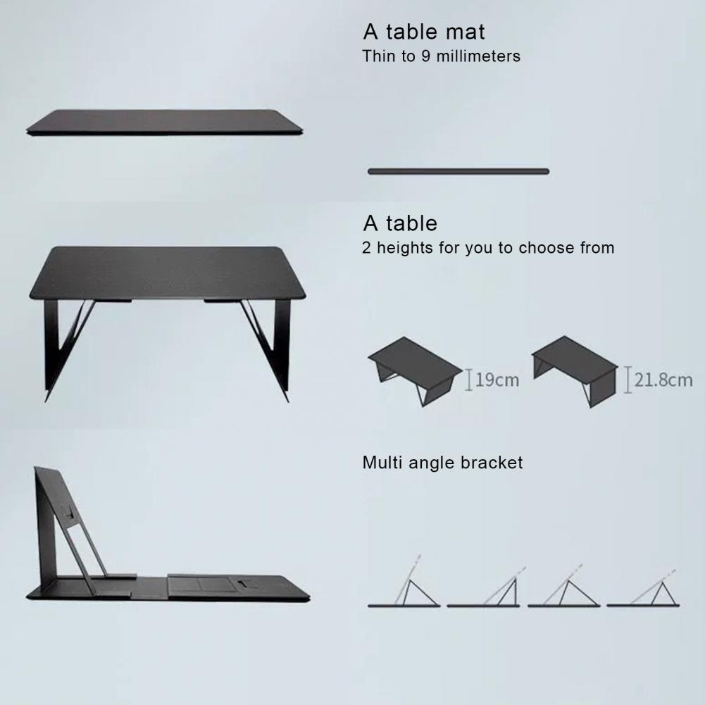 Подставка для ноутбука 6-в-1 Складная Подставка для компьютера стол для ноутбука