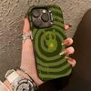 A-инопланетный кот Зеленый чехол для телефона для iPhone 17,16,15,14,13,12,11 Plus,Pro Max,XS,Красочный серебристый чехол для телефона Funda Cover