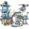 Military Series Police Rescue Plan Helicopter Building Blocks Model Brick Toy Kids Toy Gift