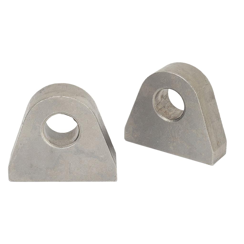 2pcs Shackle Mount Heavy Duty 1 Inch Thick Steel Weld On Shackle Clevis Mounts for Tractors