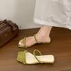 Новый дизайнерский стиль узкий ремешок женские тапочки обувь открытый носок летние открытый носок высокий каблук женские шлепанцы обувь zapatos mujer
