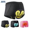 KEMALOCE 5D Gel Pad Cycling Shorts Cycling Underwear Pro Shockproof Black  Cycling Underpant