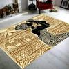 Африканский женский красочный ковер WomanArt Rug PopArt Rug Женский ковер Современный ковер Картина маслом Ковер Популярный абстрактный ковер Домашний декор