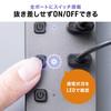 Sanwa Direct USB-хаб на 7 портов x 5 x USB с индивидуальными USB-адаптерами переменного тока, подключение Type-C, (2 USB-C / USB-A), Самозаряжающееся устройство, Переключатели, 3,2/5 Гбит/с,