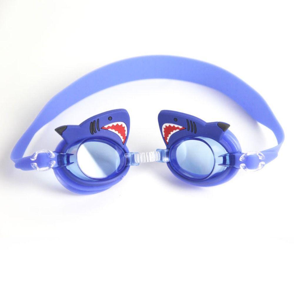 Anti-Fog Swimming Eyewear With Earplugs Eyeglasses Outdoor Kids Swimming Goggles  Children