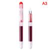 Fountain Pen Large Capacity  Classic Transparent Color Ink Stationery