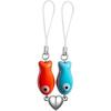 Hanging Ornament Magnetic Matching Keychain Bag Charm Couples Keychain  Best Friend