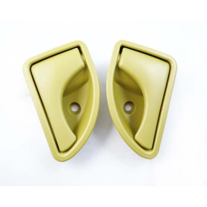 Pièces Auto,WOLFIGO poignée de porte intérieure avant gauche-droite, pour Renault Kangoo Twingo, vert 8200247802 - Type front left#A