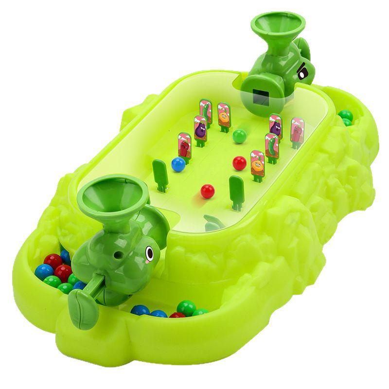 Детская игра «Пинбол-битва»: Интерактивная развивающая настольная игрушка для игры родителей с детьми и тренировки внимания