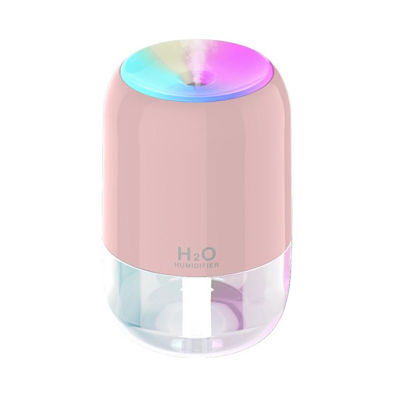 USB Humidifier With LED Light Aroma Diffuser Air Purifier Mist Maker Air Freshener For Bedroom Home Car Office