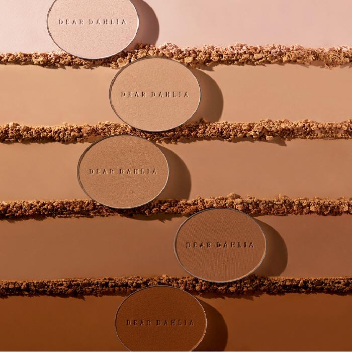 Dear dahlia Пудра-фиксатор Skin Paradise Soft Velvet, компактная, 10 г, 5 цветов