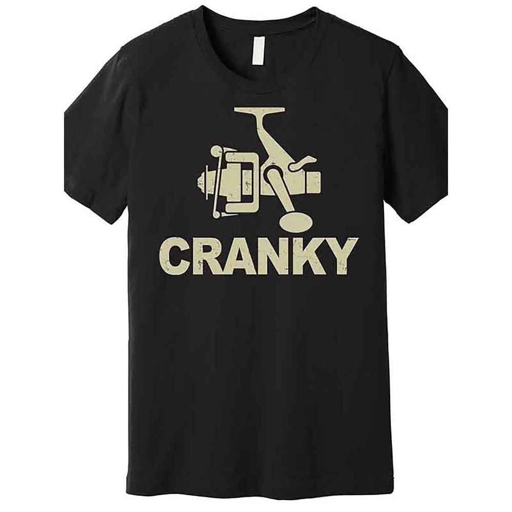 Premium Crankbait Fishing Gift for Men - Humorous Graphic Tee In Black