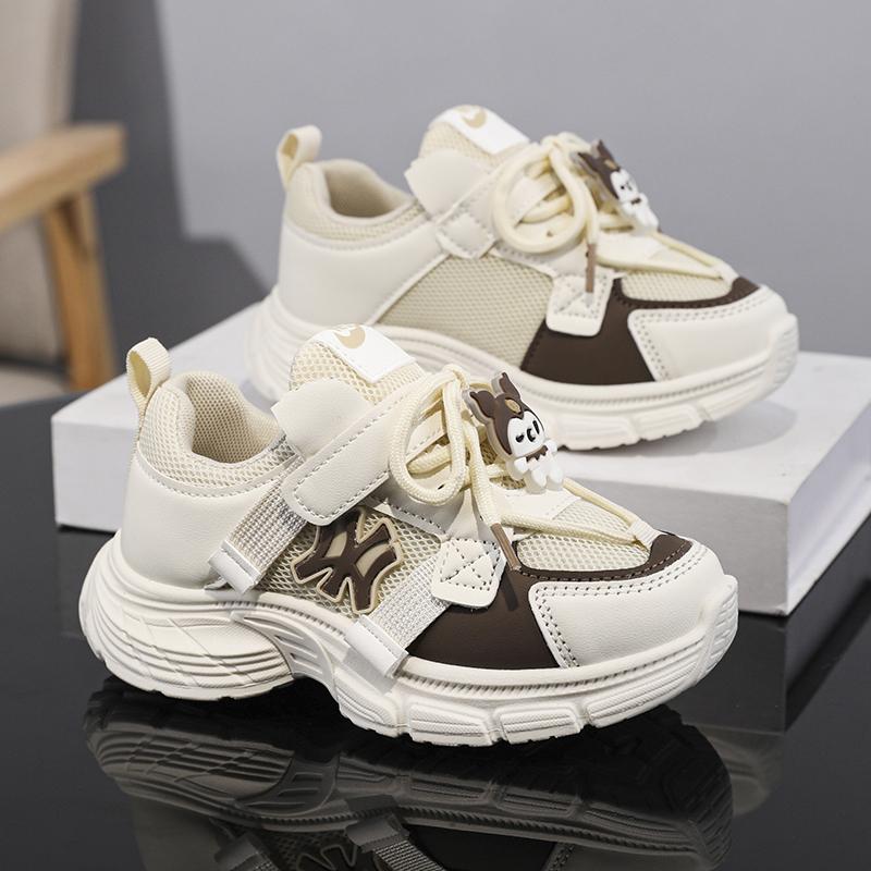 Детская мода Four Seasons Дышащая повседневная обувь для детей Бег Спорт Студенты Девочки Трендовые удобные кроссовки для спортзала