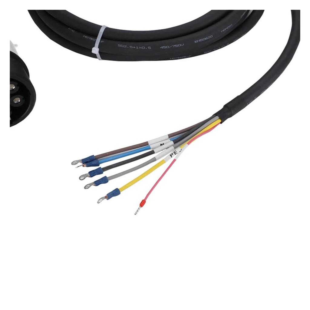 Вилка для зарядки электромобиля с кабелем Тип 2 16А 1 фаза Зарядная станция для автомобиля 3