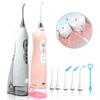 Oral Irrigator Water Flosser Portable Dental Water Jet 300ML Water Tank Teeth Cleaner USB Rechargeable Waterproof