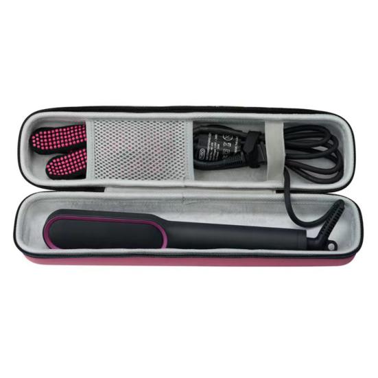 Футляр для инструмента для записи на молнии, ударопрочный, устойчивый к ударам, сумка для хранения выпрямителя, чехол для переноски бигуди