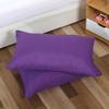 Solid Color Pillowcase 1pcs Pillowcase Pillow Core Cover Single Student Dormitory Brushed Comfortable and Breathable