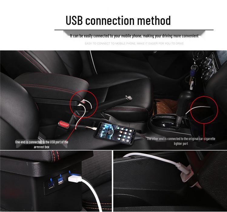 2018 VW Polo Бокс подлокотника и аксессуары для обновления центральной консоли 2017+