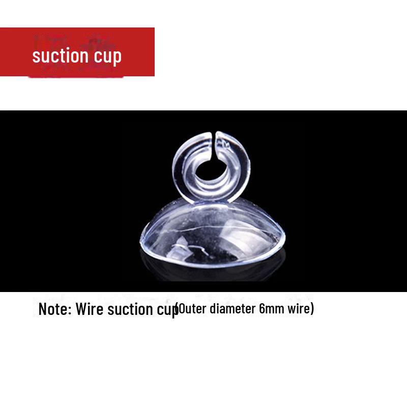 Aquarium Air Pump Accessories: Oxygen Pipe, Gas Stone, Check Valve, Suction Cup, Water Pipe Clamp, 3-Way Regulating Valve