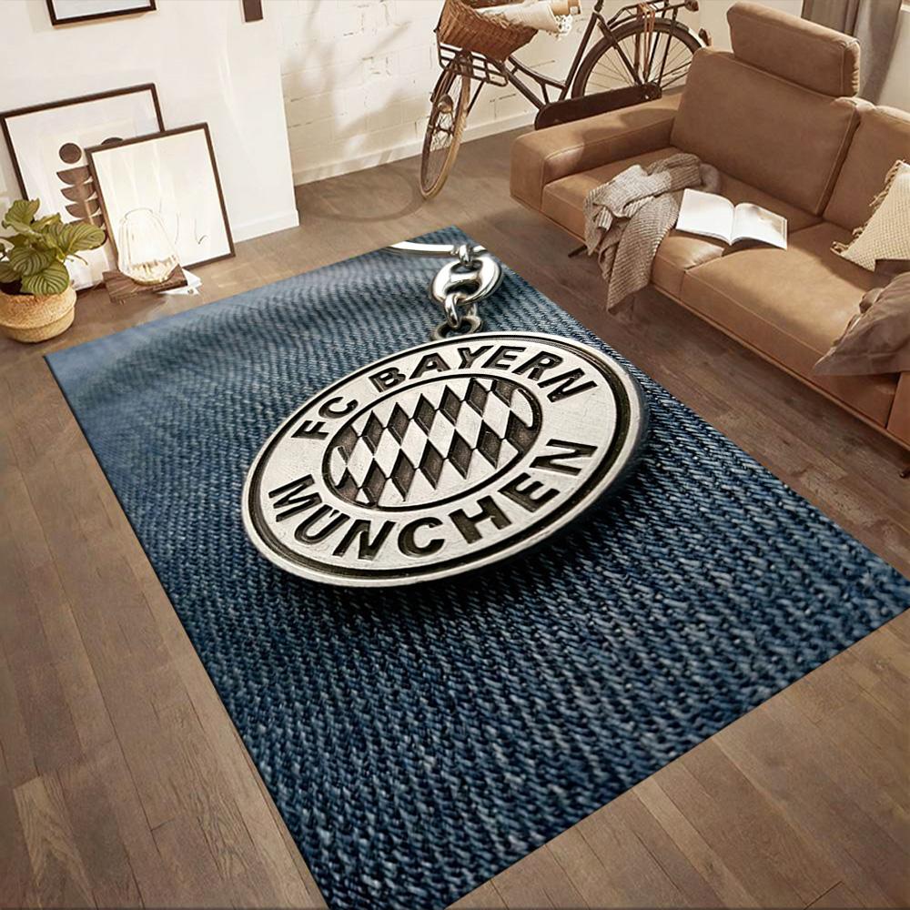 Fc Bayern Munich Floor Mat Suitable For Foyer Dining Room Kitchen Game Room Antislip Carpet Decorate Offices Best For Christmas
